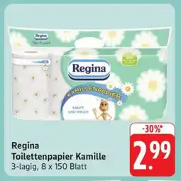 Edeka Regina Toilettenpapier Kamille Angebot