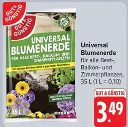 Edeka Universal- Blumenerde Angebot