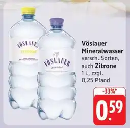 Edeka Vöslauer Mineralwasser Angebot