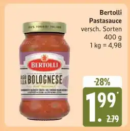 Edeka Bertolli Pastasauce Angebot