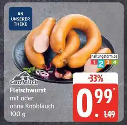 Edeka Fleischwurst Angebot