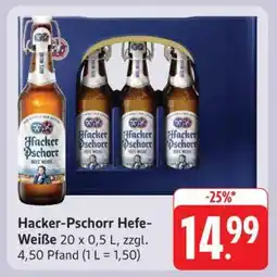 Edeka Hacker-Pschorr Hefe-Weiße Angebot