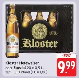 Edeka Kloster Hefeweizen oder Spezial Angebot
