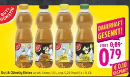 Edeka Gut & Günstig Eistee Angebot
