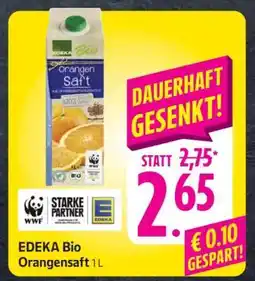 Edeka EDEKA Bio Orangensaft 1 L Angebot