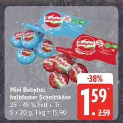 Edeka Mini Babybel Halbfester Schnittkäse Angebot
