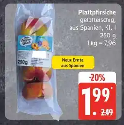 Edeka Plattpfirsiche Angebot