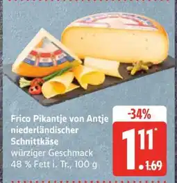 Edeka Frico Pikantje von Antje, niederländischer Schnittkäse Angebot