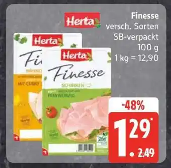 Edeka Herta Finesse Angebot