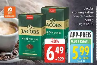 Edeka Jacobs Krönung Kaffee Angebot