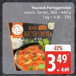 Edeka Youcook Fertiggerichte Angebot