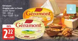 Edeka Géramont Original oder Le Snack Angebot