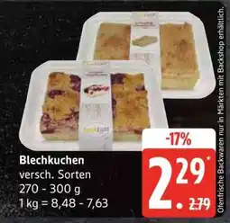 Edeka Blechkuchen Angebot