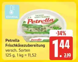 Edeka Petrella Frischkäsezubereitung Angebot