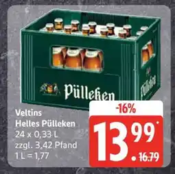 Edeka Veltins Helles Pülleken Angebot