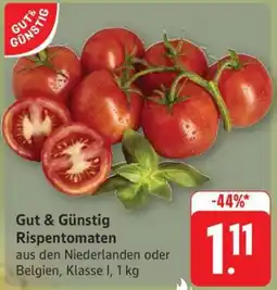 Edeka Gut & Günstig Rispentomaten Angebot