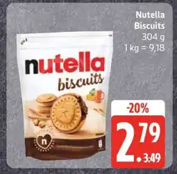 Edeka Nutella Biscuits Angebot
