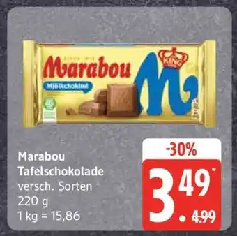 Edeka MARABOU Tafelschokolade Angebot