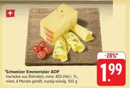 Edeka Schweizer Emmentaler AOP Angebot