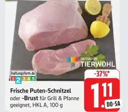 Edeka Frische Puten-Schnitzel oder -Brust Angebot