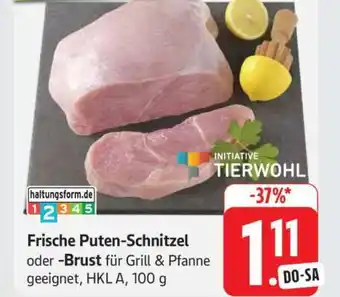 Edeka Frische Puten-Schnitzel oder -Brust Angebot