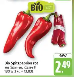Edeka Bio Spitzpaprika rot Angebot