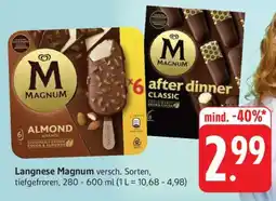 Edeka Langnese Magnum Angebot