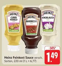 Edeka Heinz Feinkost- Sauce Angebot
