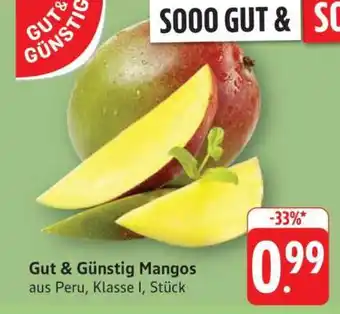 Edeka Gut & Günstig Mangos Angebot