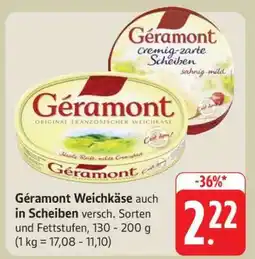 Edeka Géramont Weichkäse Angebot