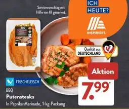 Aldi Süd BBQ Putensteaks Angebot