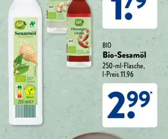 Aldi Süd Bio-Sesamöl Angebot