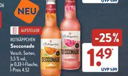 Aldi Süd Rotkäppchen Seccenade Angebot