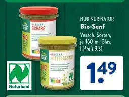 Aldi Süd Bio-Senf Angebot