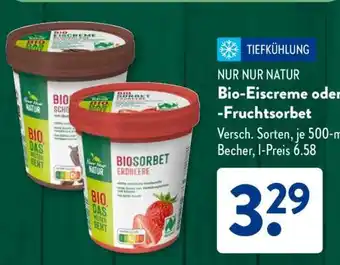 Aldi Süd Bio-Eiscreme oder -Fruchtsorbet Angebot