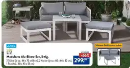 Aldi Süd Modulares Alu-Bistro-Set, 5-tlg Angebot