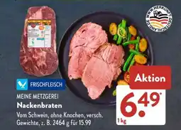Aldi Süd Nackenbraten Angebot