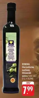 Edeka EDEKA Herzstücke natives Olivenöl extra 500 ml Angebot