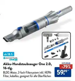 Aldi Süd Akku-Handstaubsauger One 2.0, 16-tlg Angebot
