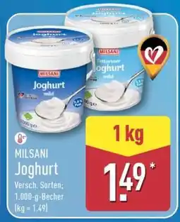 Aldi Nord MILSANI Joghurt Angebot