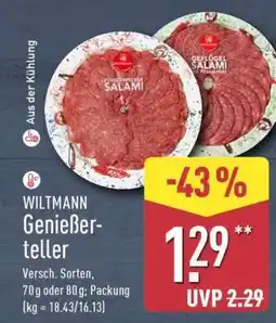 Aldi Nord WILTMANN Genießer-teller Angebot