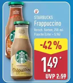 Aldi Nord Starbucks Frappuccino Angebot