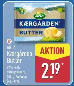 Aldi Nord ARLA Kærgården Butter Angebot