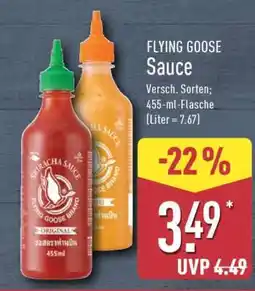 Aldi Nord FLYING GOOSE Sauce Angebot