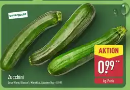 Aldi Nord Zucchini Angebot
