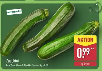 Aldi Nord Zucchini Angebot