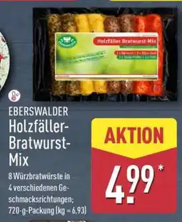 Aldi Nord EBERSWALDER Holzfäller-Bratwurst-Mix Angebot