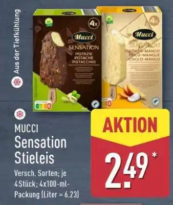 Aldi Nord MUCCI Sensation Stieleis Angebot