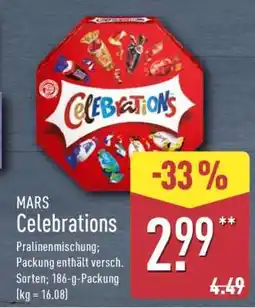 Aldi Nord MARS Celebrations Angebot