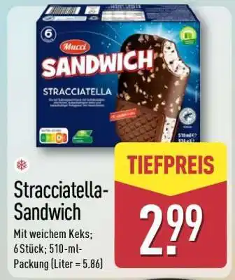 Aldi Nord Stracciatella-Sandwich Angebot